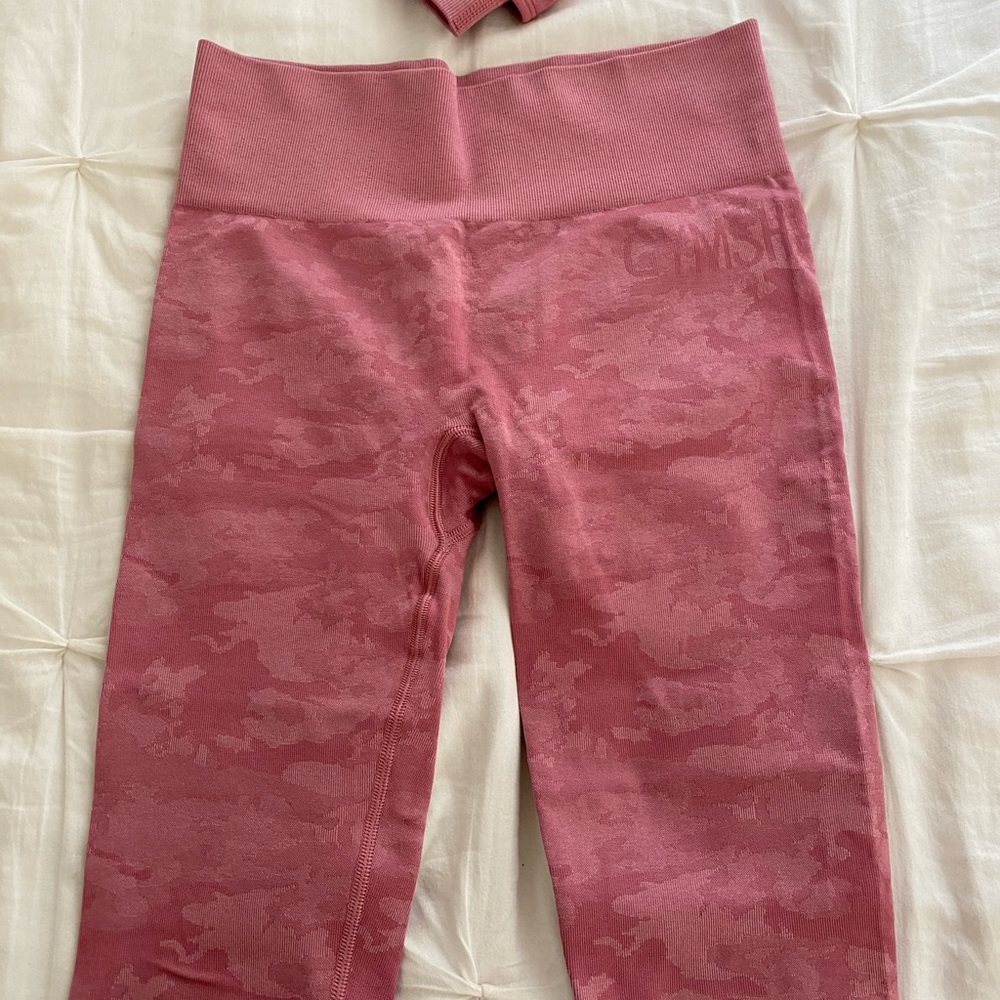 Pink Camo Leggings